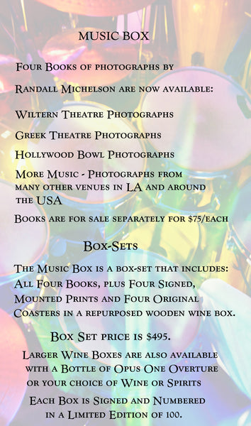 Music Box - Box Set Four Music Photograph Books