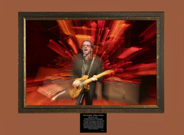 Elvis Costello Live at the Wiltern Theater Los Angeles Photograph