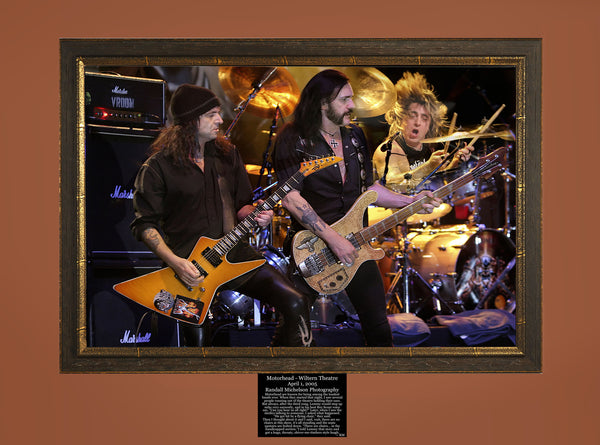 Motorhead Live at the Wiltern Theater Los Angeles Photograph